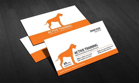 dog business card templates free.